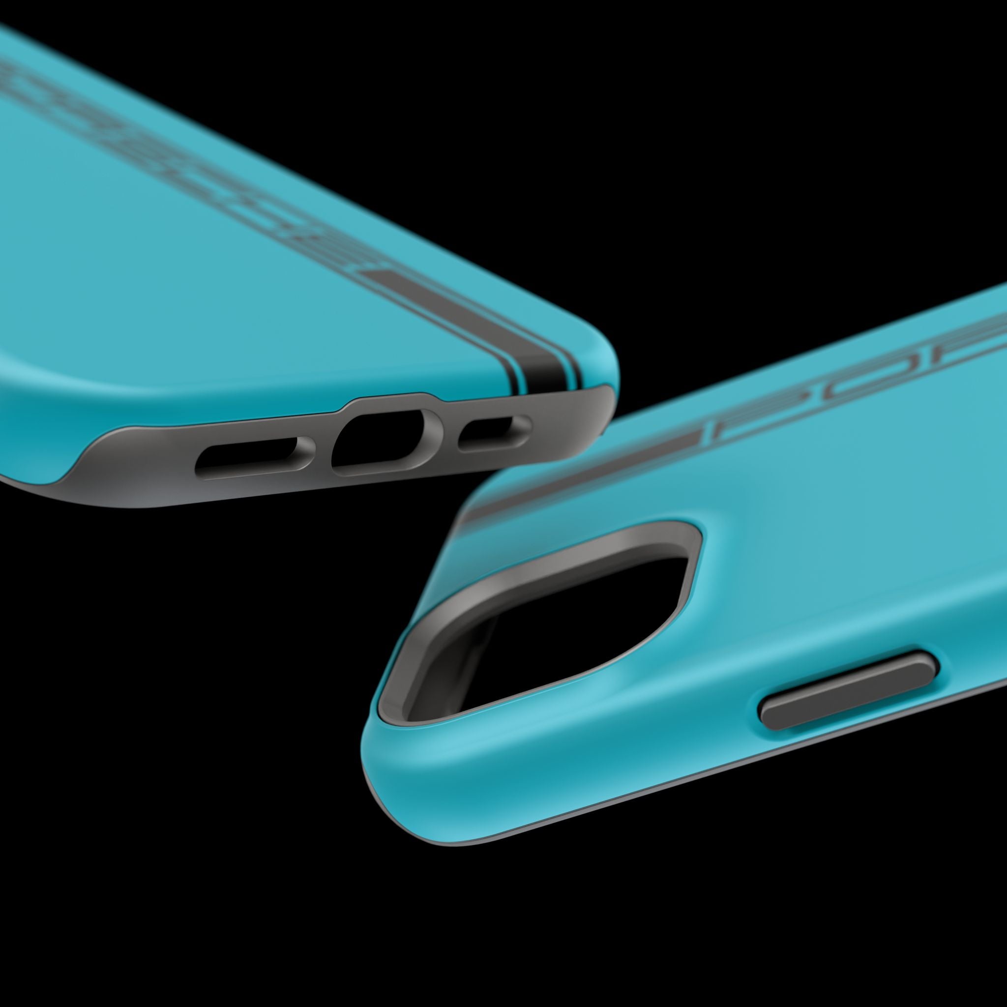 Porsche Miami blue inspired Magnetic Tough Cases