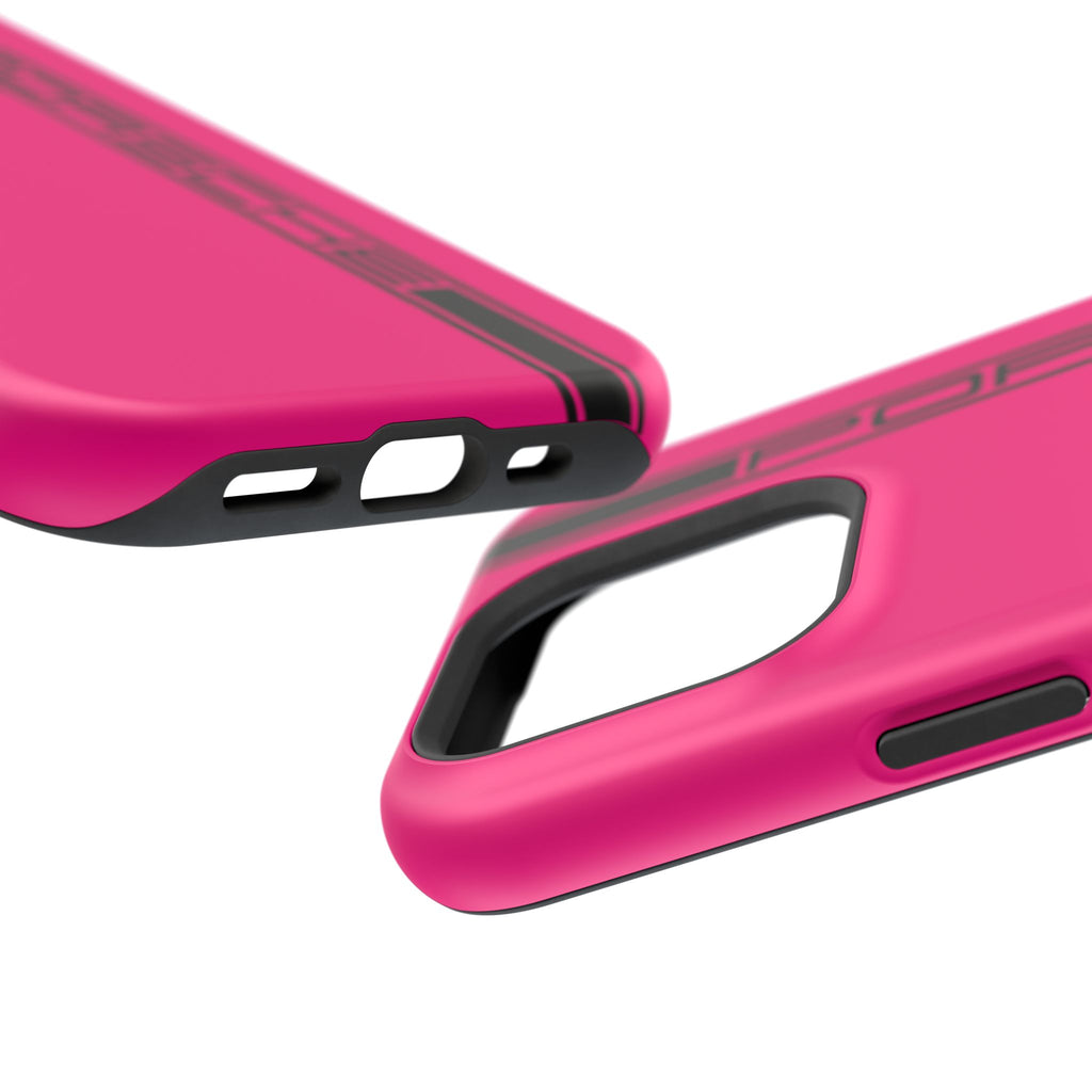 Porsche Rubystar colored inspired Magnetic Tough Cases