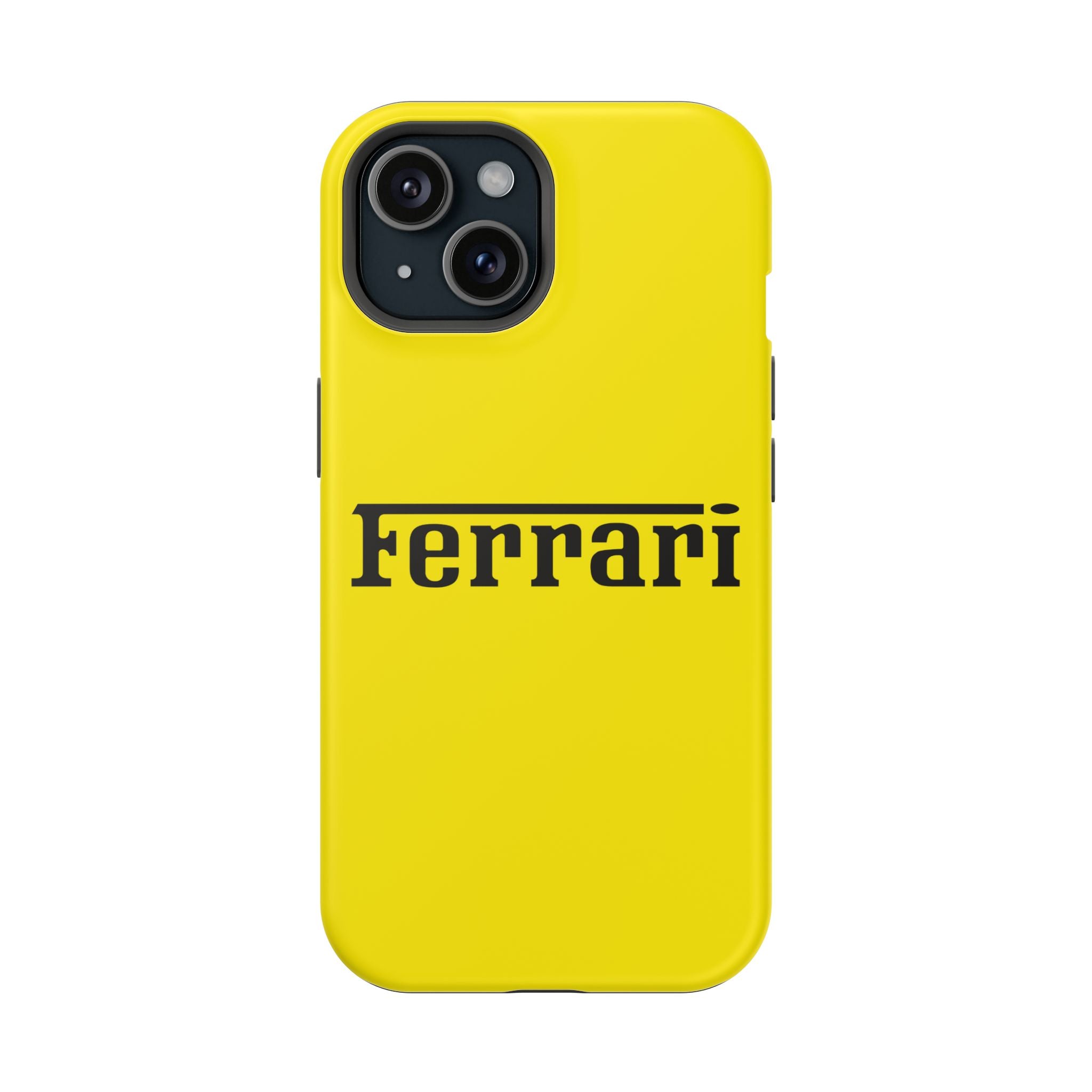 Ferrari Giallo Modena Inspired Magnetic Tough Cases