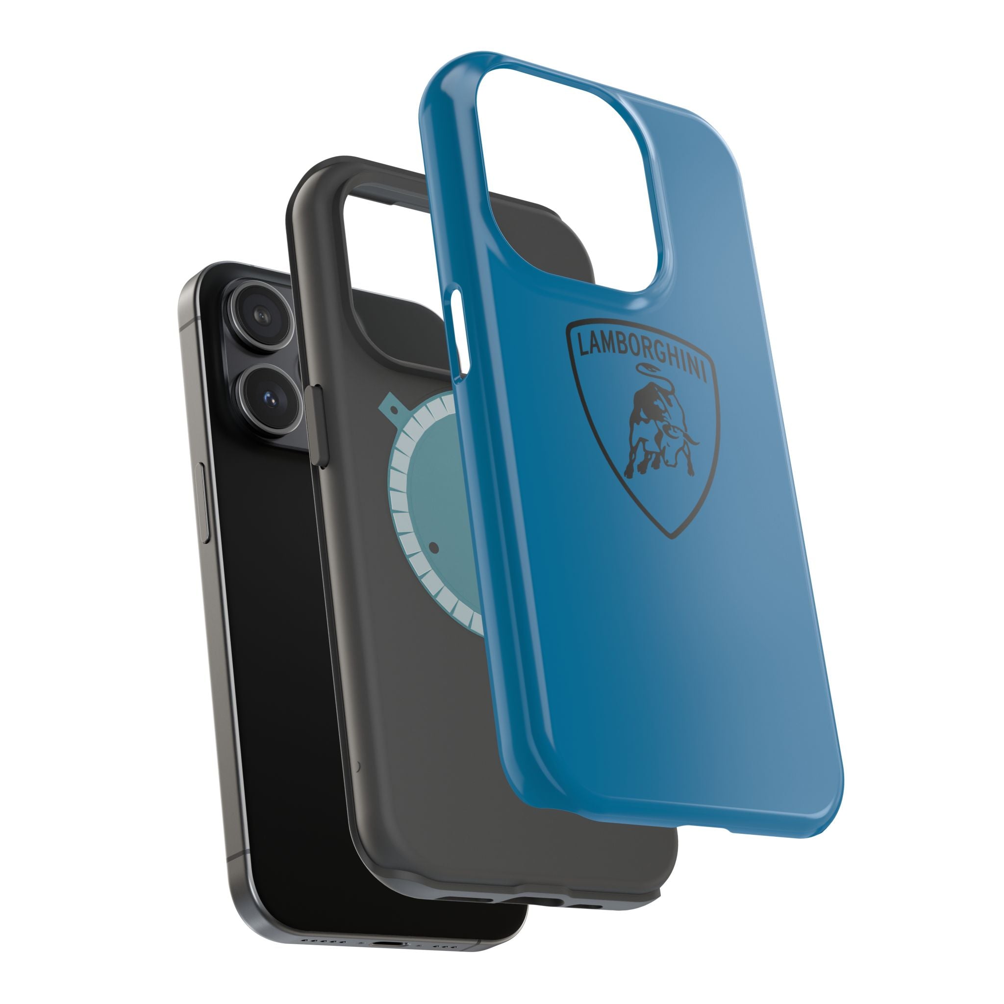 Lamborghini Blu Uranus inspired Magnetic Tough Cases