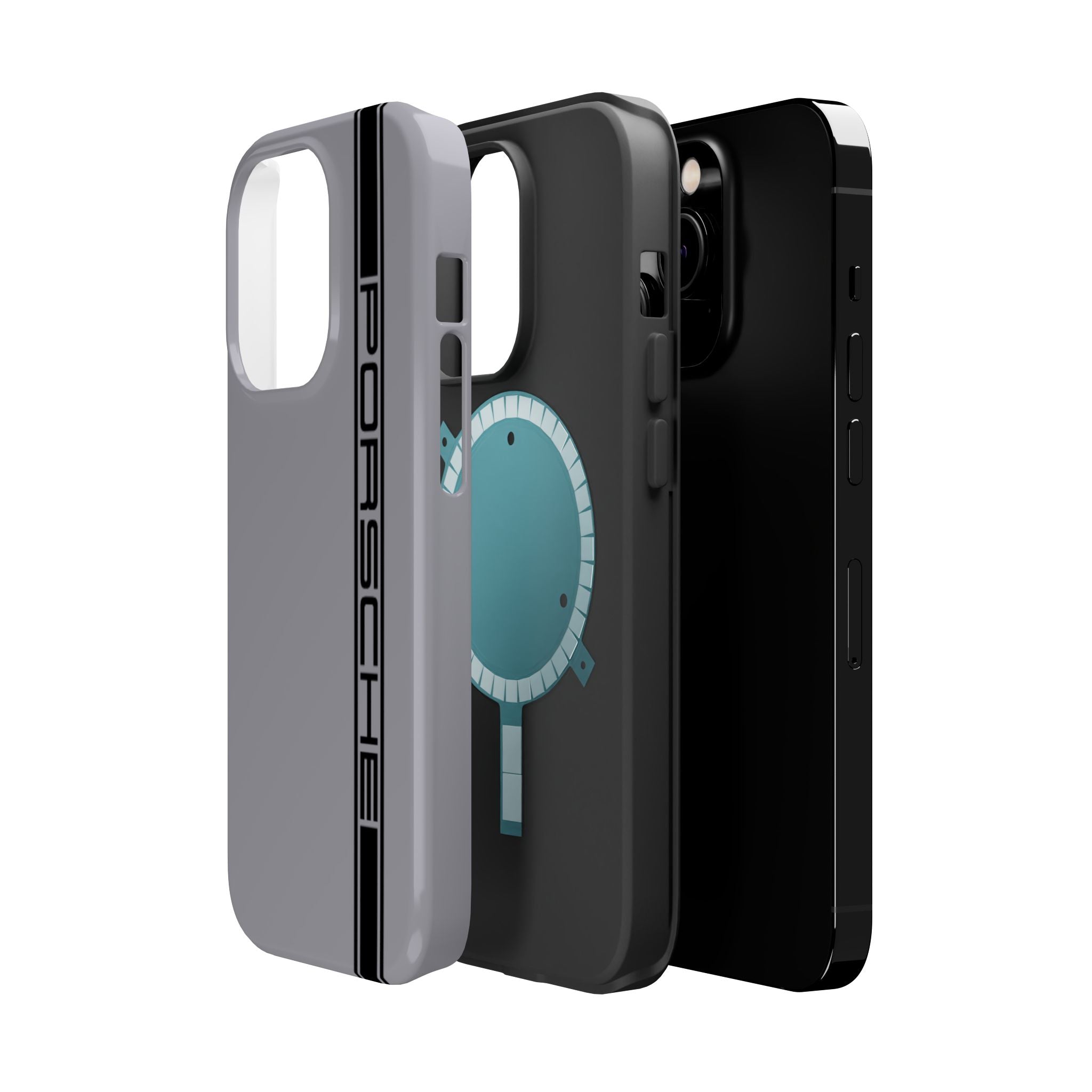 Porsche Chalk grey inspired Magnetic Tough Cases