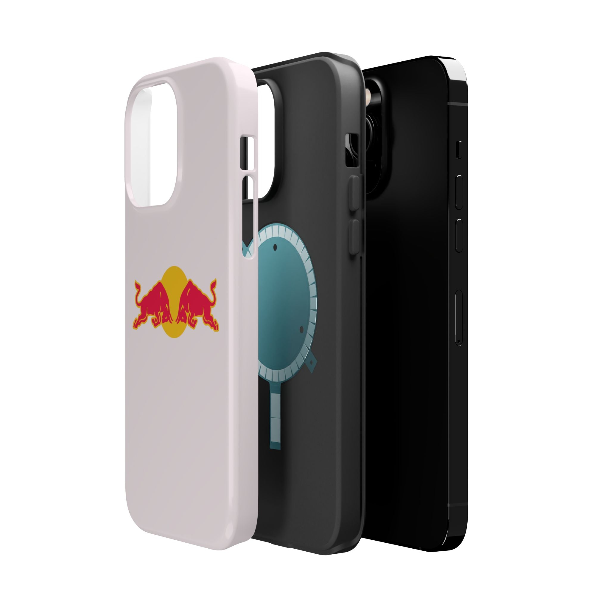 Red Bull white inspired Magnetic Tough Cases