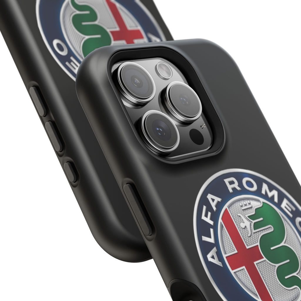 Alfa romeo Dark black inspired Magnetic Tough Cases