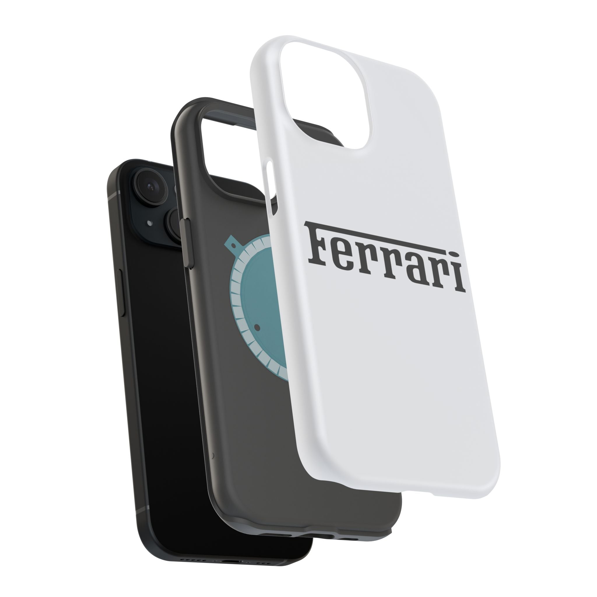 Ferrari Bianco Avus inspired Magnetic Tough Cases