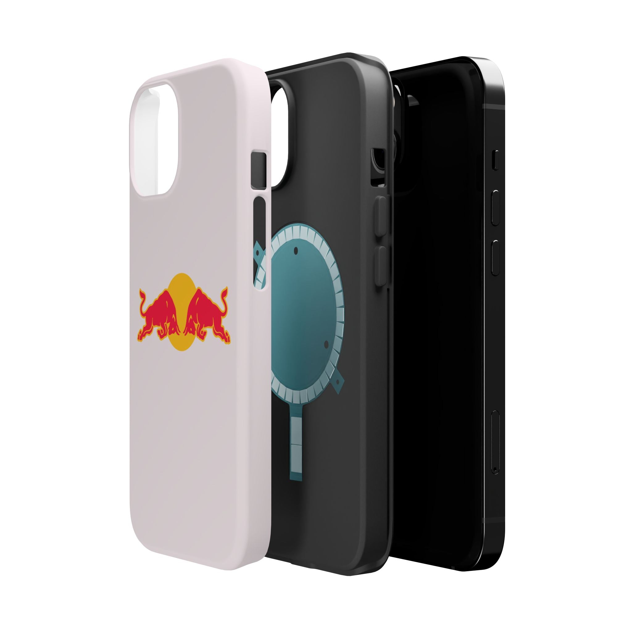 Red Bull white inspired Magnetic Tough Cases