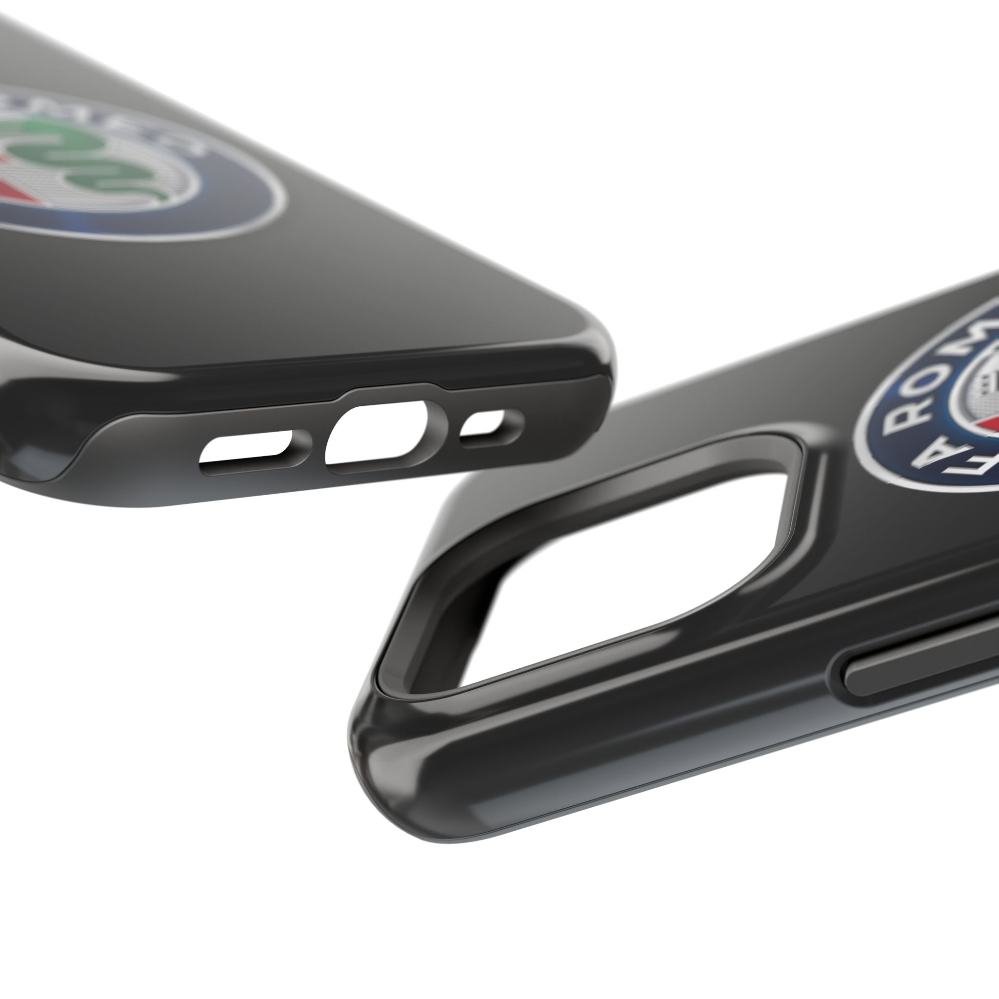 Alfa romeo black Magnetic Tough Cases