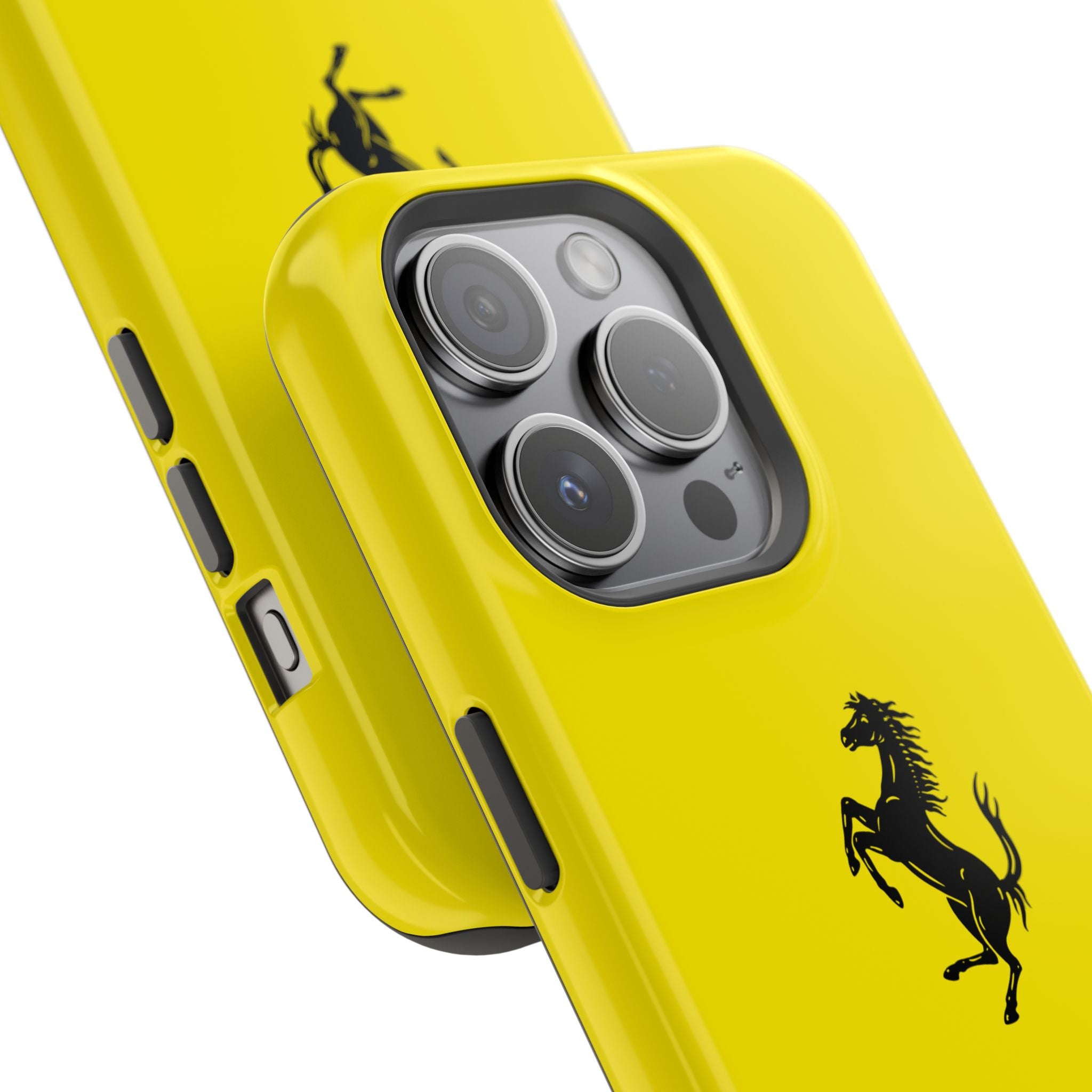 Ferrari horse Giallo Modena inspired Tough Cases