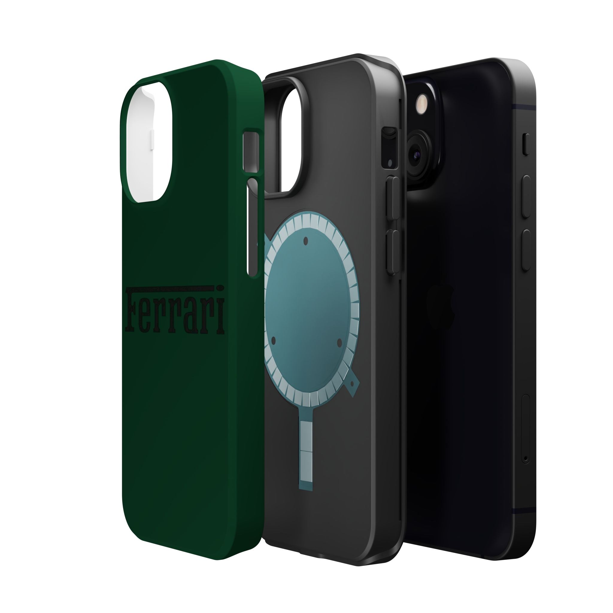 Ferrari Verde British inspired Magnetic Tough Cases