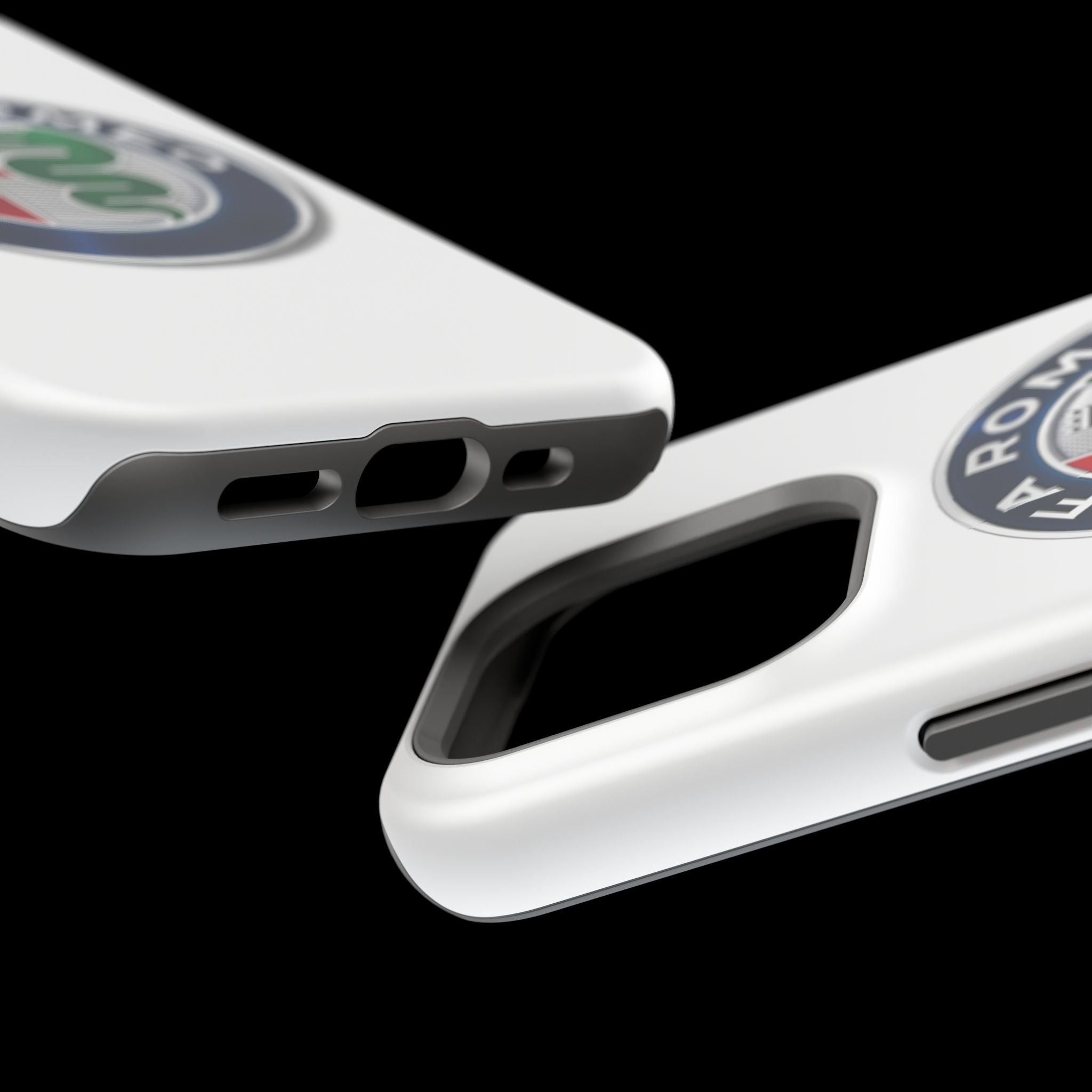 Alfa Romeo White Magnetic Tough Cases