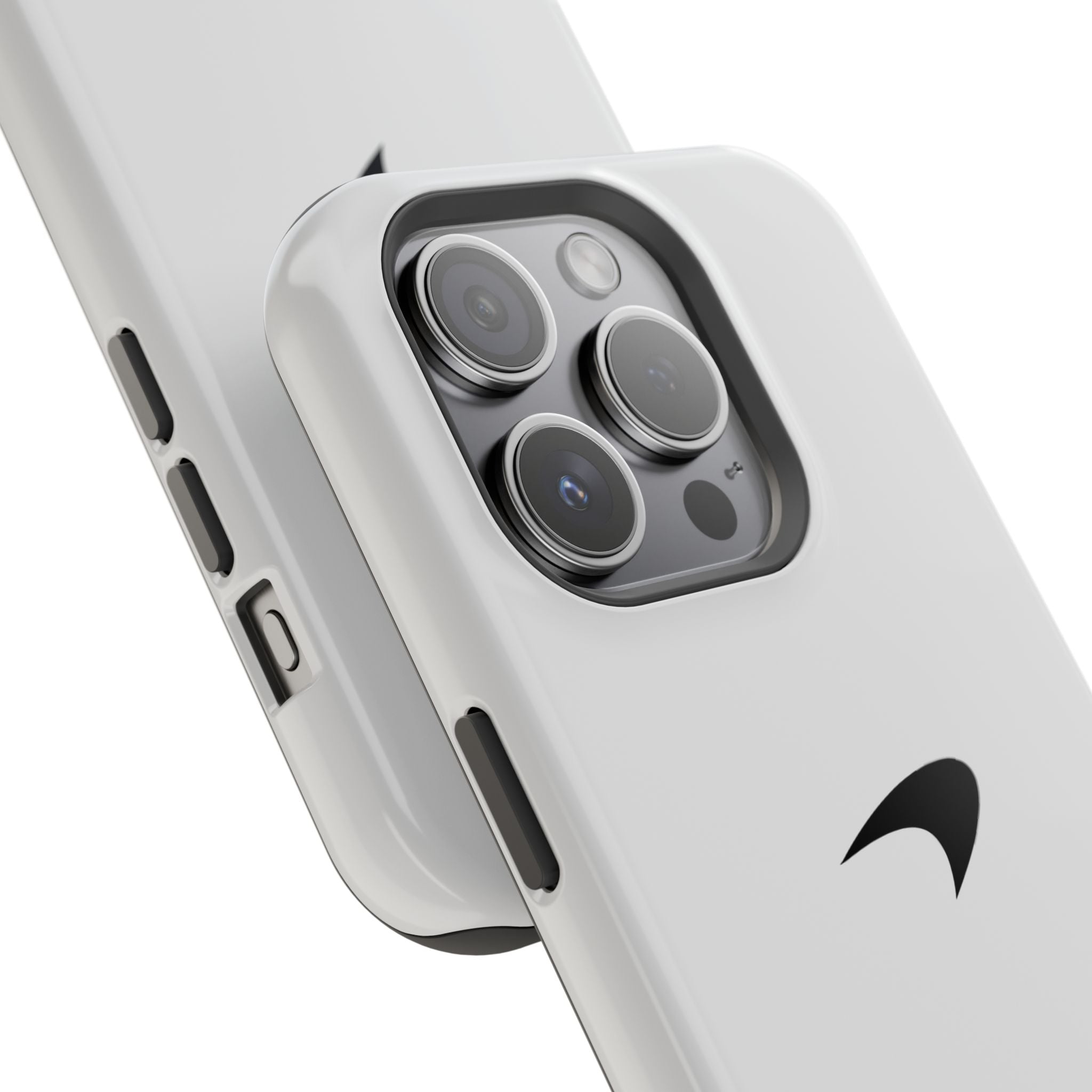 Pearl white mclaren inspired Magnetic Tough Cases