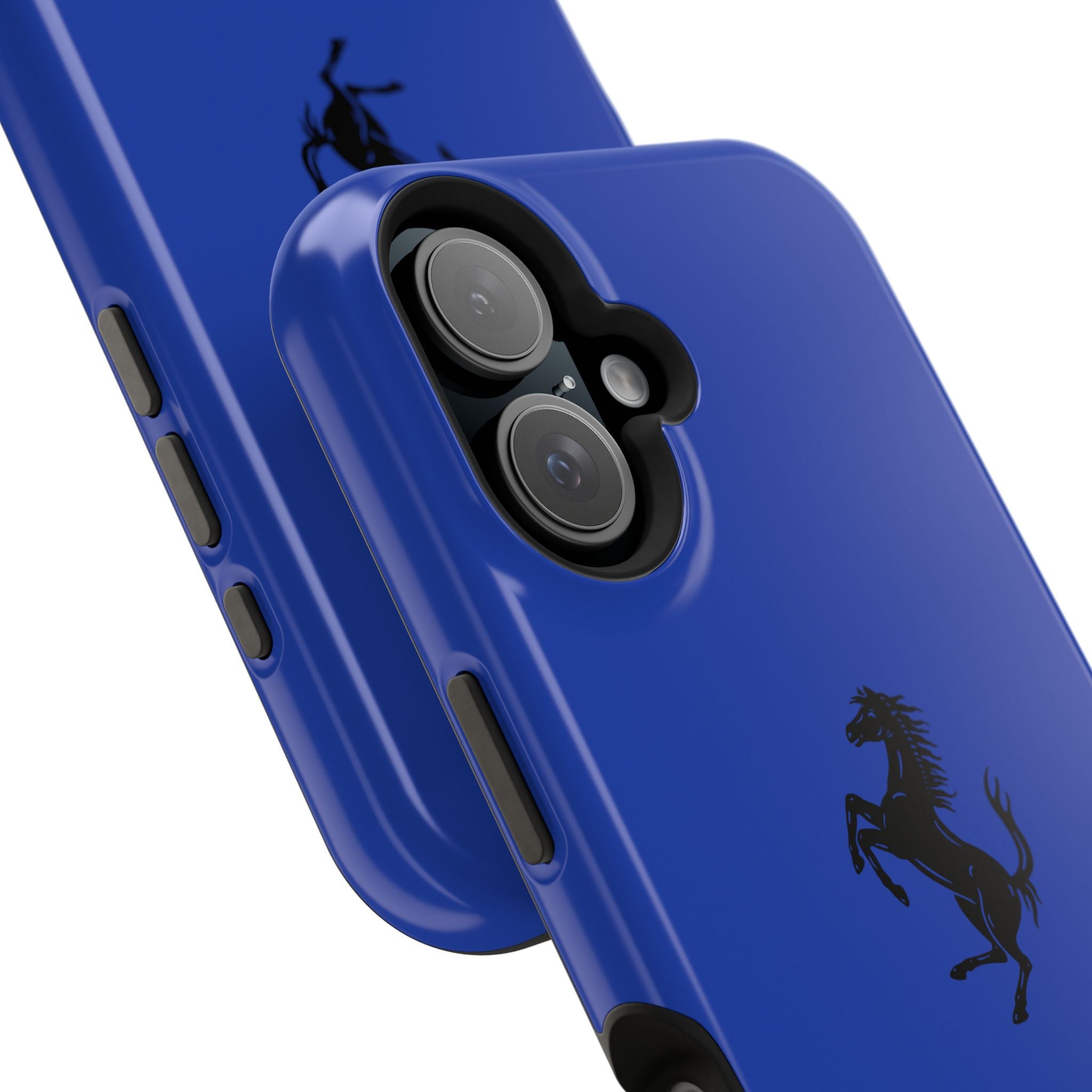Ferrari horse Blu tour de france inspired Magnetic Tough Cases