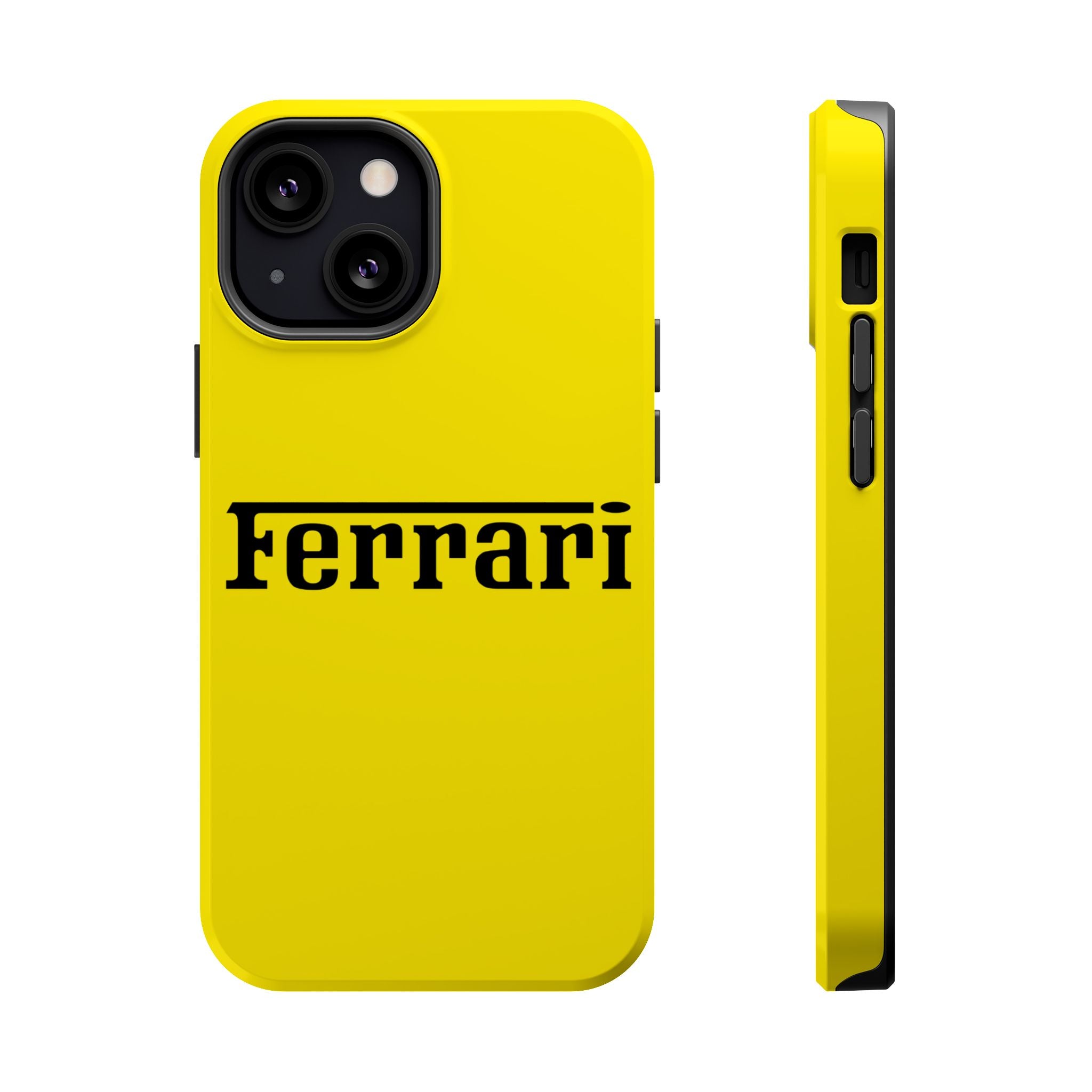 Ferrari Giallo Modena Inspired Magnetic Tough Cases